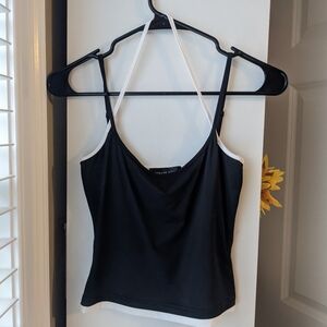 White Fox Halter Crop